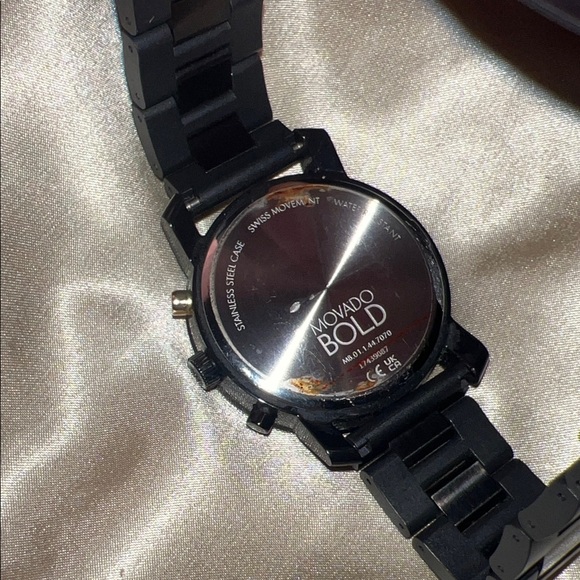 Black Movado Bold Watch - Picture 5 of 8